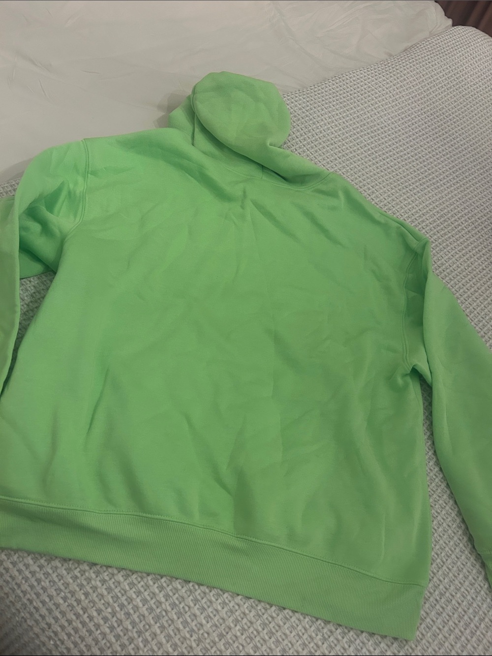 Disney 'See You In Your Nightmares' Neon Green Crewneck Hoodie - Picture 3 of 4